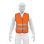 Imagen de CHALECO DE SEGURIDAD ALTA VISIBILIDAD NARANJA