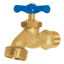 Imagen de LLAVE PARA MANGUERA DE LATON 120 GR ENTRADA 1/2 FOSET