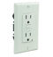Imagen de CONTACTO DE FALLA A TIERRA SMARTLOCK 15A 125V MARFIL