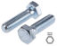 Imagen de TORNILLO CABEZA HEXAGONAL 1/4 X 3 (44563)T